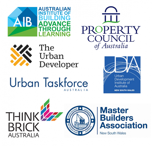 logos of construction industry organisations